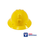 Casco Luminer Ala Enteriza Amarillo - Todo Industrias