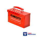 Caja De Bloqueo Grupal Metálica