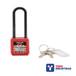 Candado Grillete Largo Nylon