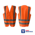 Chaleco de Señalizacion Naranja con Cintas Reflectivas