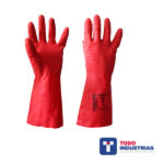 Guante Elastosafe Fisherman Rojo 15Mil 13