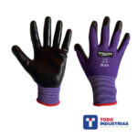 Guante Multiflex Poliéster Nitrilo Púrpura