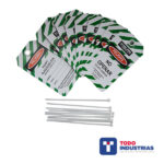 Kit Tarjeta Bilingüe Verde No Operar Loto