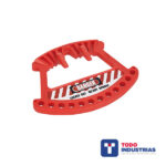 Portacandado Bloqueo Y Etiquetado Para 12 Unidades