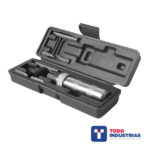 Juego-de-8-destornilladores-con-mango-de-golpe,-puntas-combinadas-intercambiables