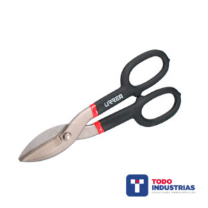 Tijera con mango rubber grip para hojalatero 10″.jpg