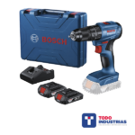Taladro percutor 1/2" Bosch GSB 185-LI 18V 2 baterías y maletín
