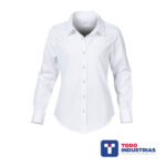 BLUSA OXFORD BLANCA  MANGA LARGA