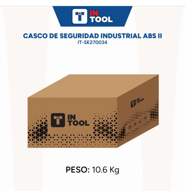 Casco de Seguridad Industrial ABS II – Caja x20 - Image 3