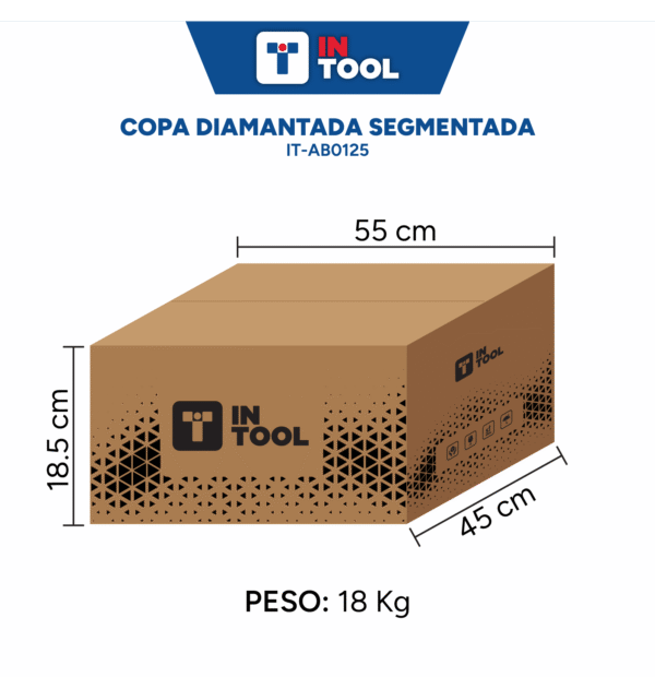 COPA SEGMENTADA DIAMANTADA 115mm - Image 2