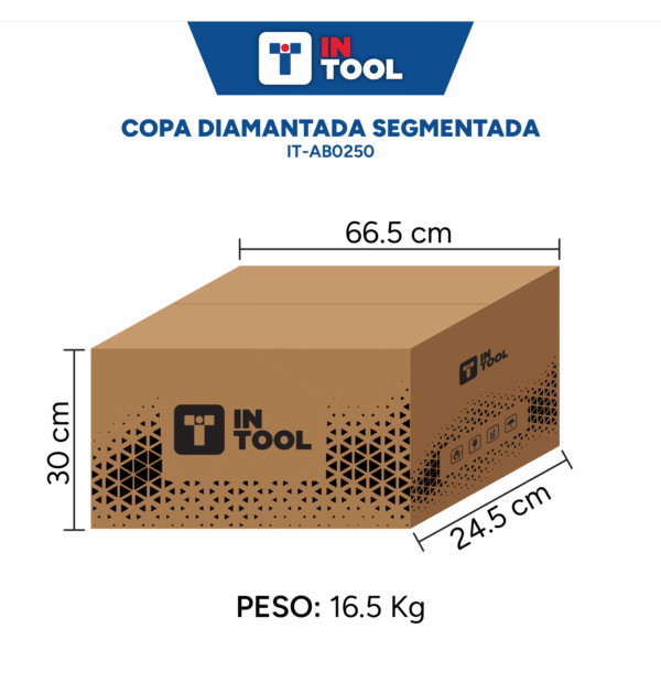 COPA SEGMENTADA DIAMANTADA 180mm - Image 2