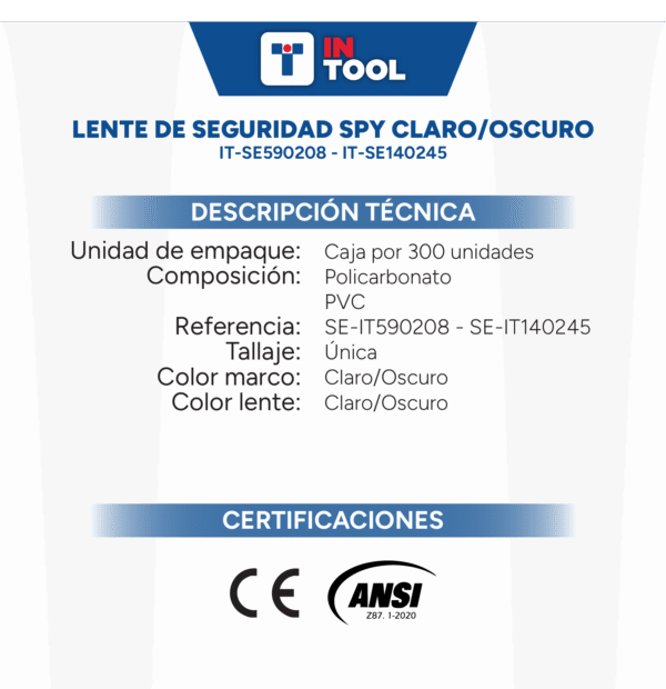 Lente Spy – Caja x 300 unidades - Image 5